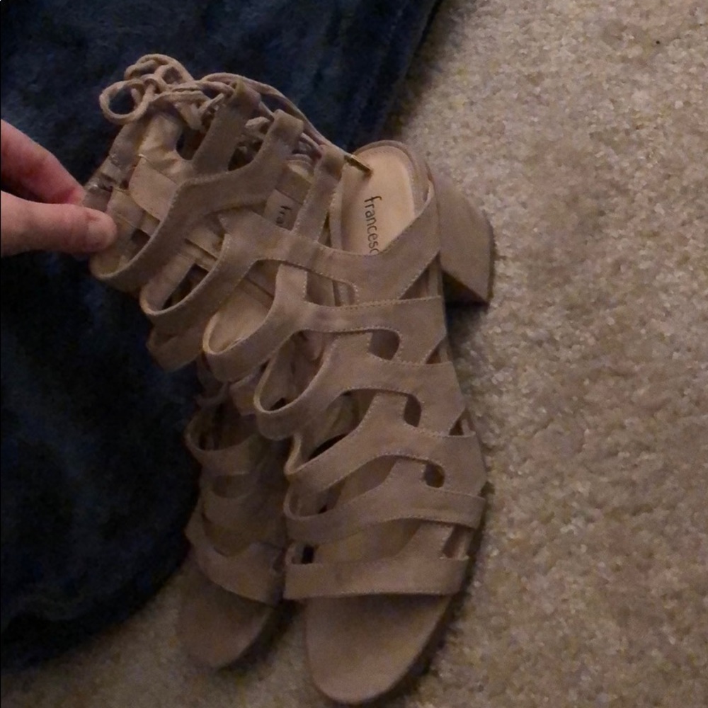 Tan heels